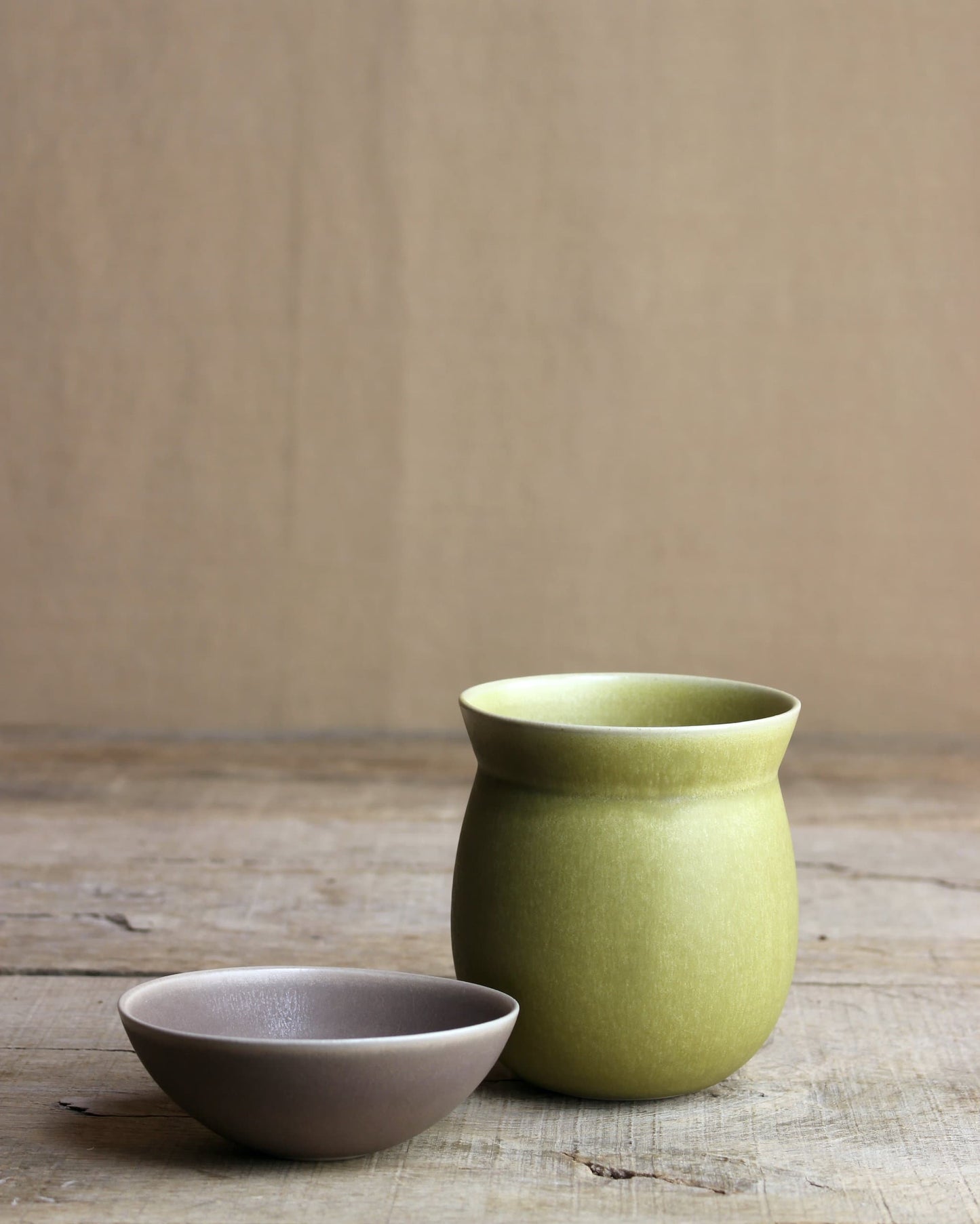 Petit vase - Chartreuse