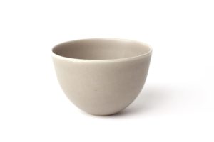 High bowl in stoneware - Linen - Cécile Preziosa