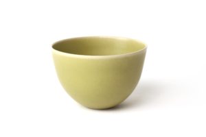 High bowl in stoneware - Mustard - Cécile Preziosa