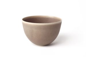 High bowl in stoneware - Burgundy - Cécile Preziosa
