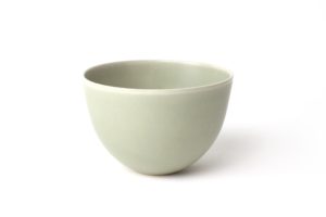 High bowl in stoneware - Lichen - Cécile Preziosa
