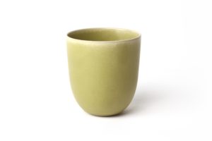 Cup in stoneware - Mustard - Cécile Preziosa