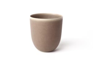 Cup in stoneware - Burgundy - Cécile Preziosa