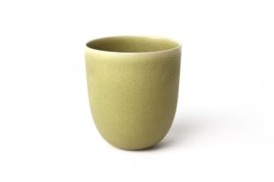 Cup in stoneware - Chartreuse - Cécile Preziosa