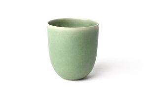 Cup in stoneware - Mint - Cécile Preziosa