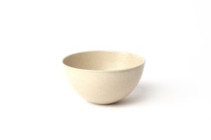 Small bowl in stoneware - Pearly beige - Cécile Preziosa