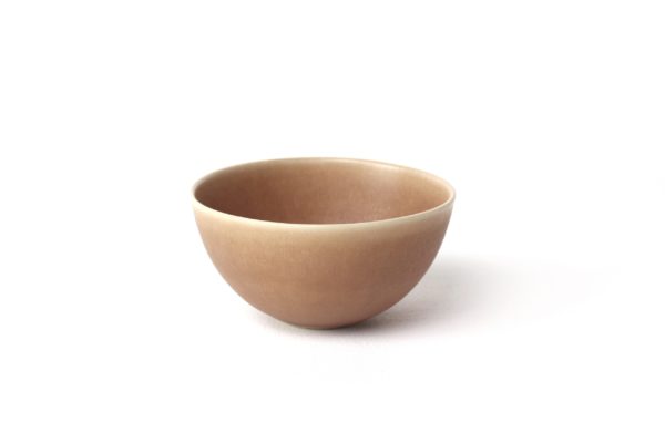Small bowl in stoneware - Hazelnut - Cécile Preziosa