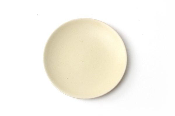 Small plate in stoneware - Cream - Cécile Preziosa