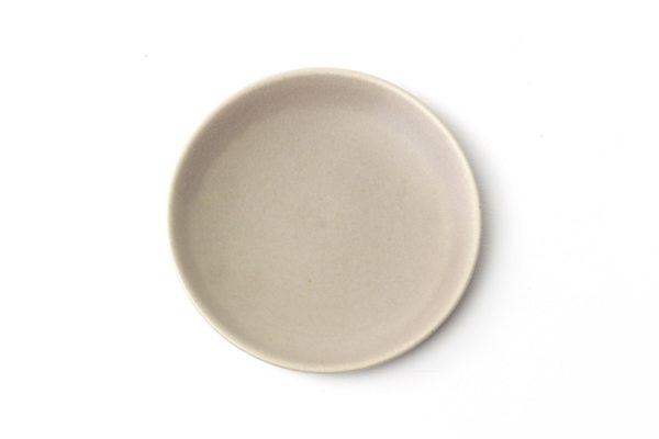 Small plate in stoneware - Linen - Cécile Preziosa