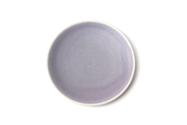 Petite assiette en grès - Violet - Cécile Preziosa