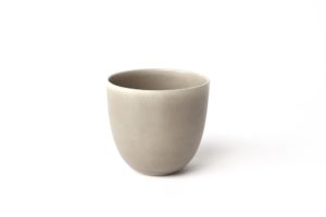 Small cup in stoneware - Linen - Cécile Preziosa