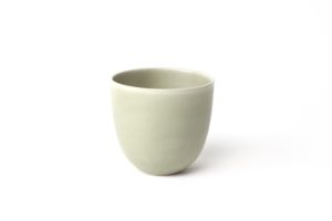 Small cup in stoneware - Lichen - Cécile Preziosa