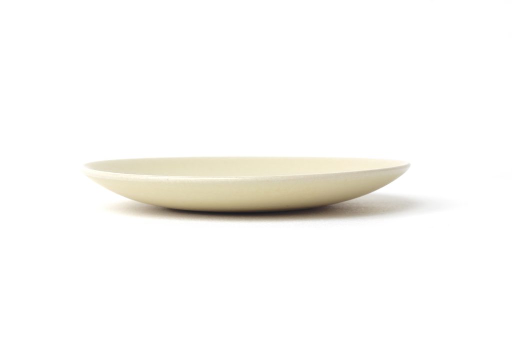 Small plate in stoneware - Cream - Cécile Preziosa