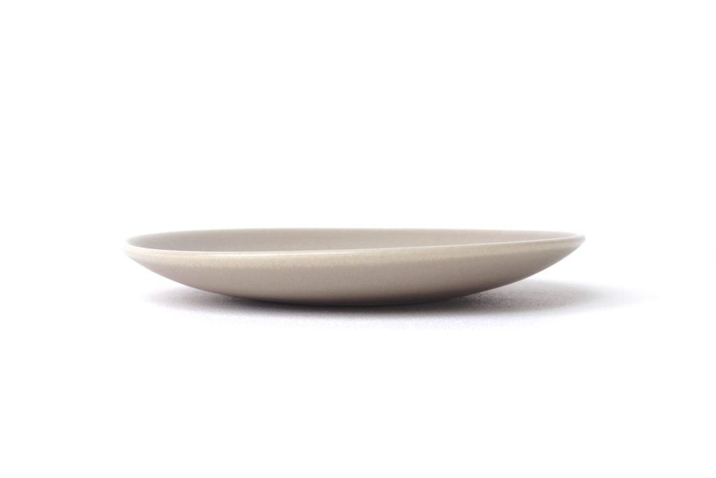 Small plate in stoneware - Linen - Cécile Preziosa